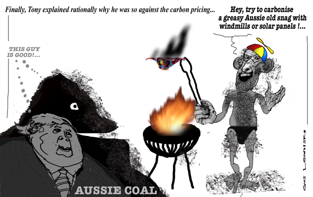 burning his underpants